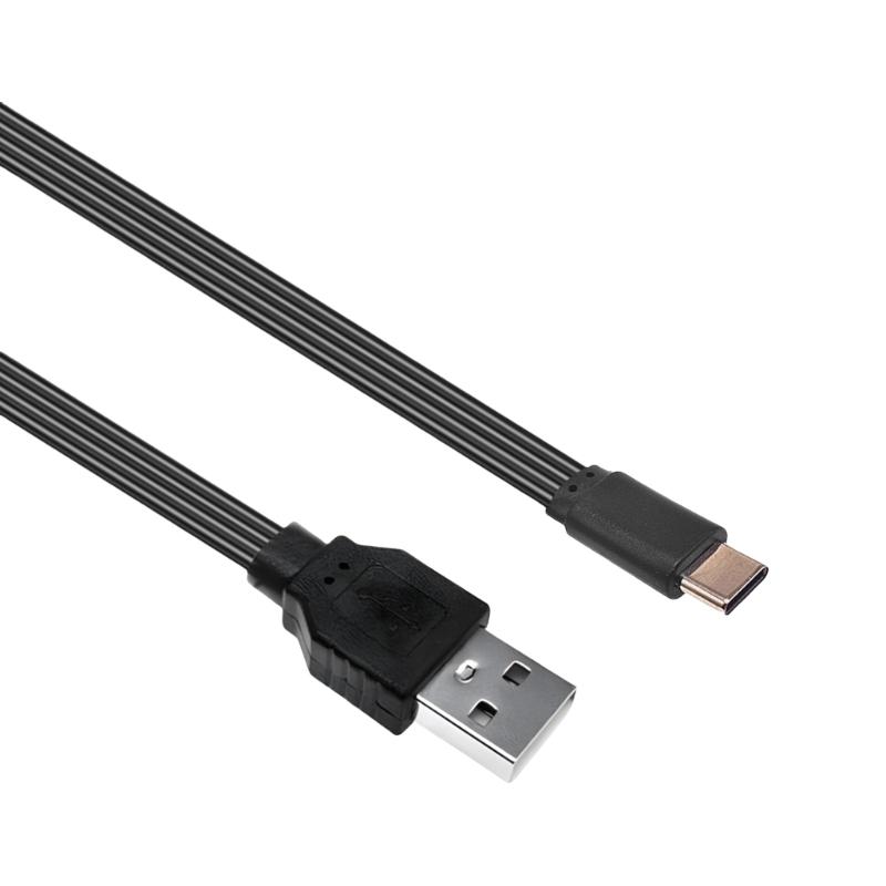 USB to Type C Power Supply Cord Male to Male Connector Wire 10W Fast Charging Cable for Multiple Devices 10-100cm