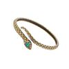 Elegant Ladies Snake Bracelet Adjustable Open Bangle Party Wear Bracelet Suitable for Distinctive Fashion Statements