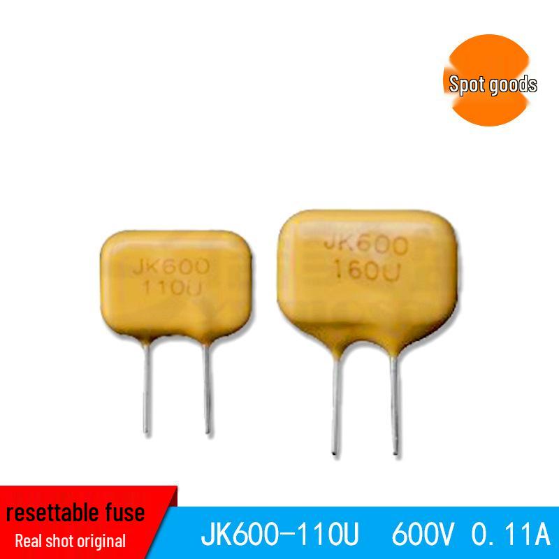 JK600-110U 600V 0.11A Plug-in Resettable Fuse In Stock