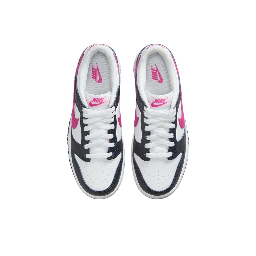 Nike Dunk Low GS Obsidian Fierce Pink Dětské tenisky Modrá Tmavě-obsidiánová bílá FB9109-401