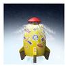 OBEST Sprinkler Rocket Toy, Outdoor Water Play, Summer Fountain Toy, Parent-Child Interaction, Water Pressure Control Height, Includes Hose, Seal,