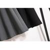 Dimanaf 2025 Women Summer Plus Size High Waist Skirts Vintage Elastic Pleated Elegant Long Skirts 5XL