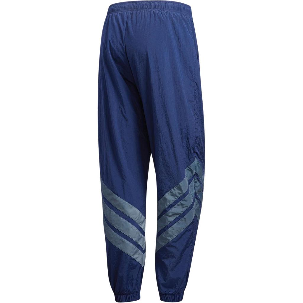 Adidas Originals Logo Comfortable Soft Casual Pants Men Bottoms Indigo White CE4814