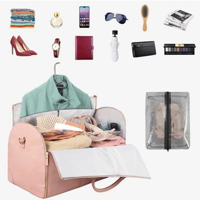 Large Capacity Foldable Suitbag Waterproof Clothes Totes Large Capacity Travel Duffle Bags Women's Handbag Outdoor Fitness Bags Gym Bag