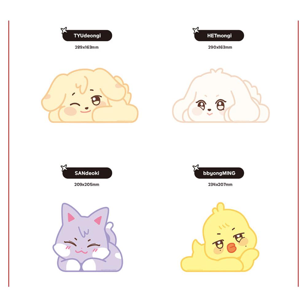 ATEEZ [ANITEEZ NELLA CHIAMATA] Tappetino per Mouse