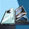 Anti Peeping Case for Vivo iQOO 13 12 Pro Z9 Z10 Turbo Z9x, Double Sided Tempered Glass,Metal Frame with Lens Protector Phone Bumpers