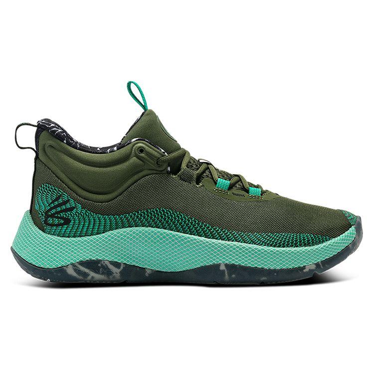 Curry Brand Curry HOVR Splash Stone Jade Unisex Sneakers Green 3025369-300
