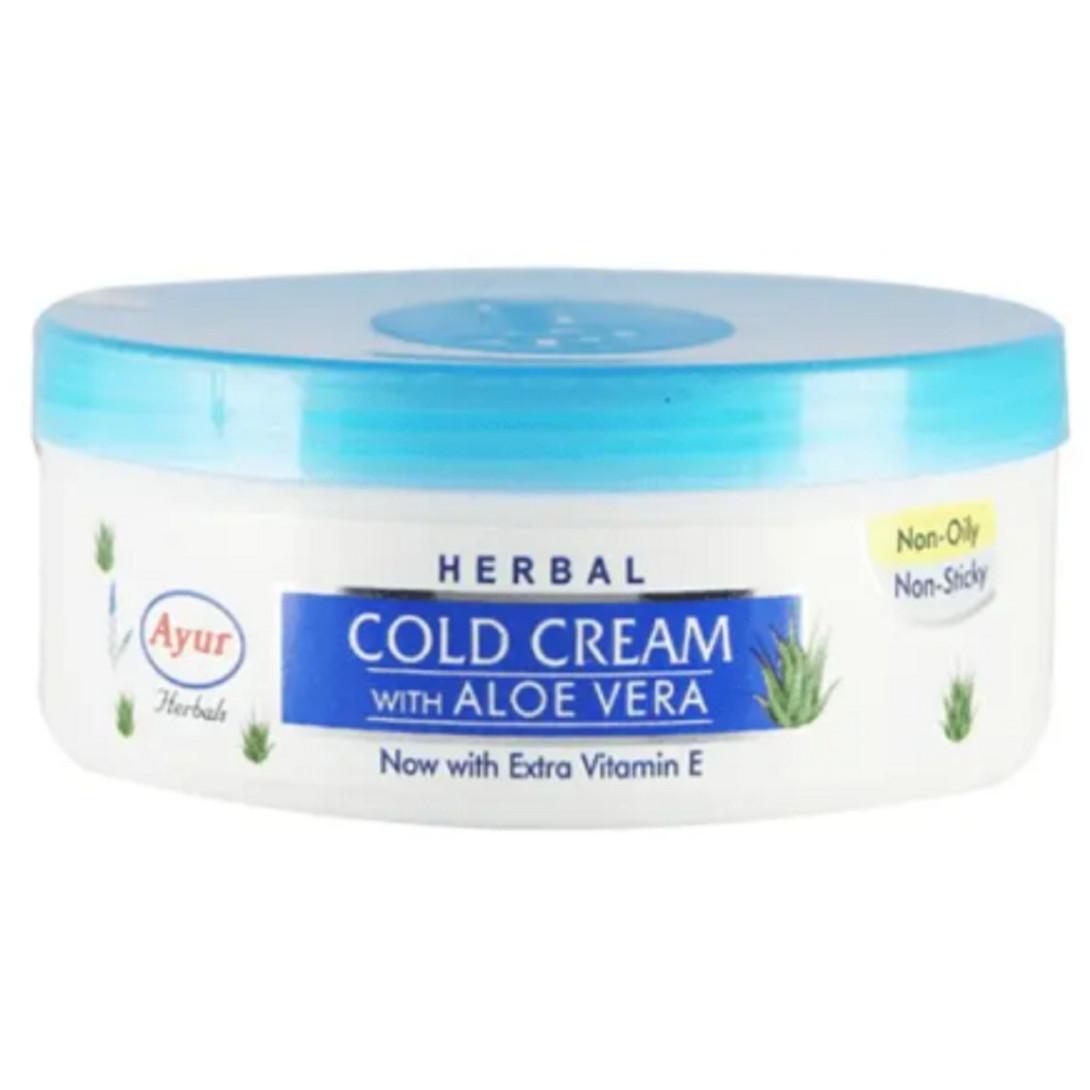 @Ayur Herbal Cold Cream With Aloe Vera 200ml UK219 50%OFF