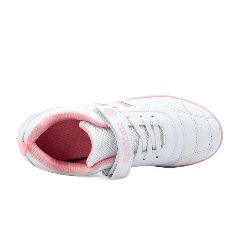 Autumn children's football shoes women's broken nails grass training breathable non-slip Velcro sports shoes outdoor kicking shoes