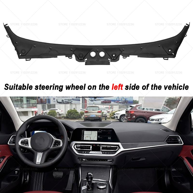 LHD / RHD for 2012-2019 F30 F31 BMW 320i 328i 330i 335i 340i 328d 330e Front Windshield Wiper Cowl Cover 51717258177 51717258178 Standard quality