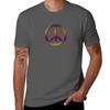 Olodum Peace T-Shirt Oversizeds Aesthetic Clothing Black T Shirts for Men