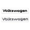 For VOLKSWAGEN VW 3D ABS Car Trunk Letters Logo Badge Emblem Lettering Badge Sticker Accessories For Volkswagen VW Golf Motion P