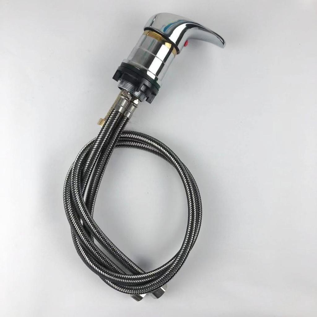 Robinet Universal de Amestec Apă Caldă și Rece pentru Stații de Șamponare Salon