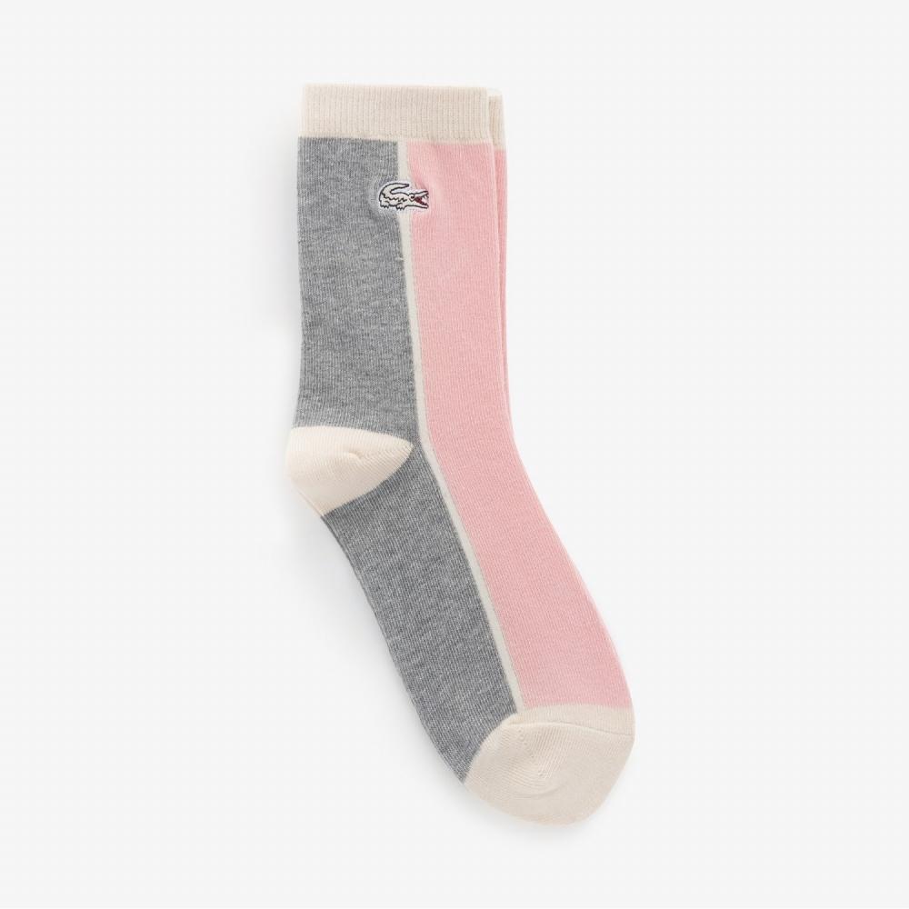 

LACOSTE Womens Tipping Point Medium Neck Socks RA190E53N CCA