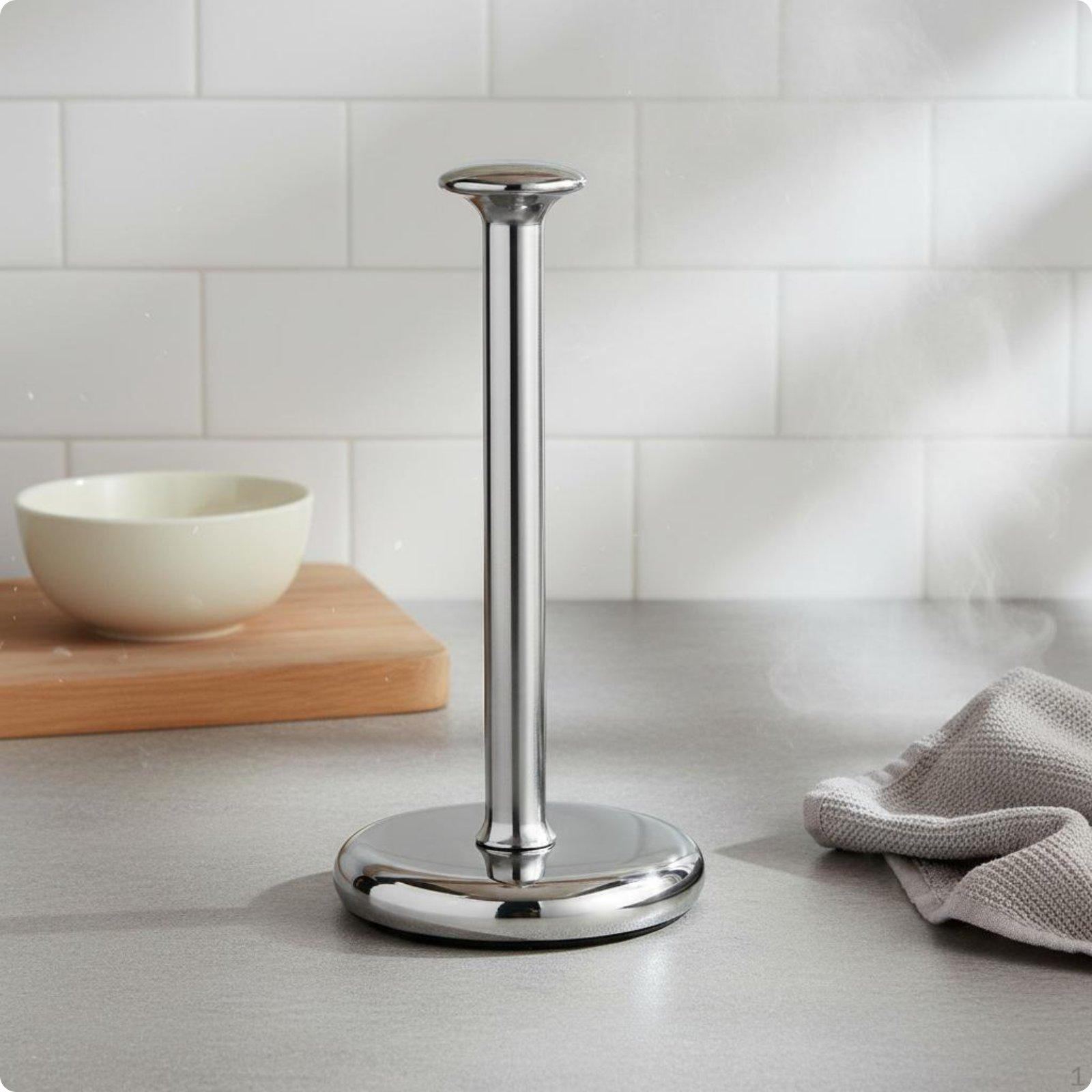 Standing Paper Towel Holder No Drill