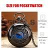 Hollow Steampunk Pocket Watch Quartz Roman Numerals Flip Pocket Watch Decorative Timepiece With Chain Pendant Watch Gift Watch