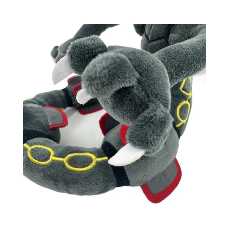 80cm Poseable Rayquaza Green & Black Dragon Plush Doll with Tag