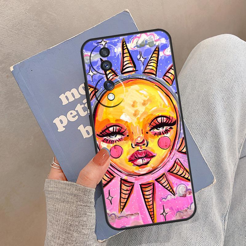 Indie Hippie Case For Honor Magic 8 Pro 5 6 7 Lite Cover For Honor 400 200 90 70 50 X8a X8b X9a X9b X9c