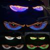 USB RGB Dynamic Demon Eye Light Multi-Mode LED Windshield Display Creative Pixel Panel Car Decor