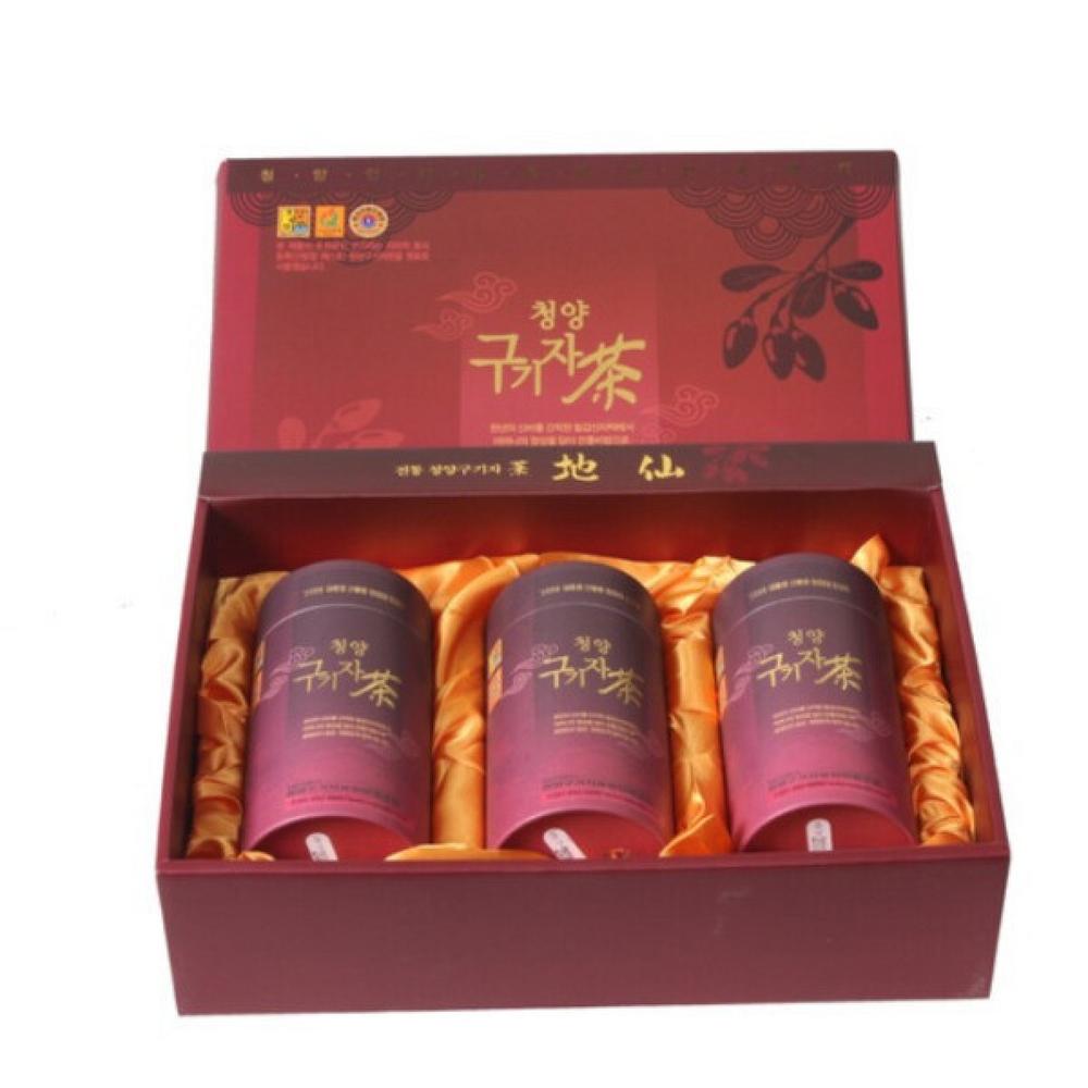 Cheongyang Traditional Gujunggupo Goji Berry Gift Set for Lunar New Year, Parents' Birthdays, and 60th Birthday (6 pcs)