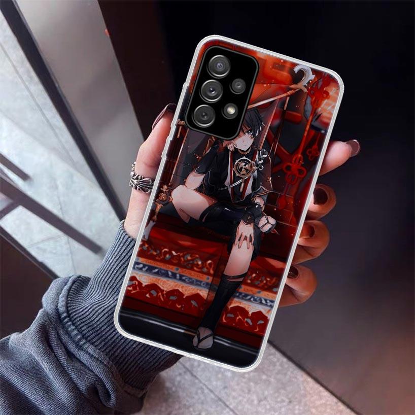 Genshin Impact Scaramouche Phone Case For Samsung Galaxy A17 A57 A37 A16 A26 A36 A56 A15 A25 A35 A55 A14 A13 A54 A53 A34 A24 A33
