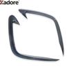 Front Fog Light Lamp Eyebrow Cover Trim For Hyundai Tucson NX4 -2024 Carbon Fiber Car Foglight Eyelid Strip Accessories