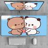 BuBu DuDu Natural Rubber Mouse Pad carpet Cute HD Desk Mat Extended Gaming Keyboard Mats Large PC Accessories XXL Gamer Mousepad