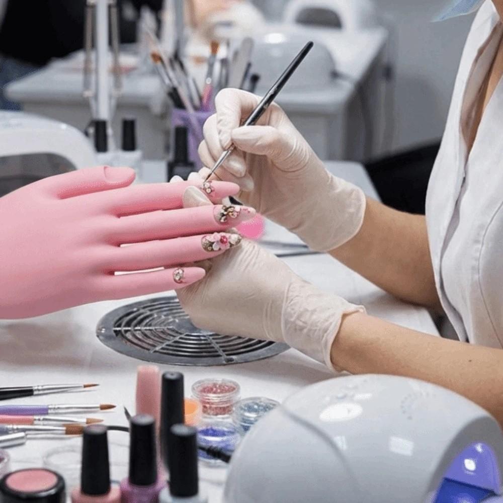Multi-joint Nail Practice Hand Flexible Bendable Hand Model Durable Fake Hand  Manicure Training