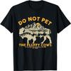 Klappa Inte De Fluffiga Korna Yellowstone Bison National Park T-shirt