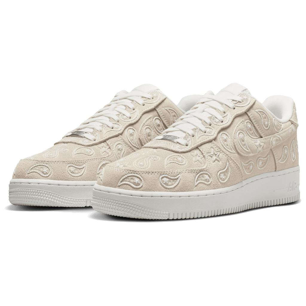 Nike Air Force 1 Low Paisley Men Sneakers White Summit-White IU2363-100