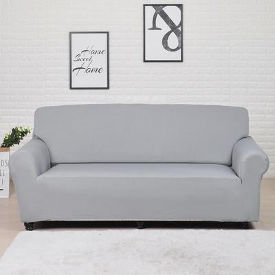 Funda de Sofá de Color Sólido Gran Elasticidad Funda Elástica para Sofá de Dos Plazas Sofá de Esquina Toalla Cubre Muebles