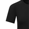 Under Armour Cool Mesh Logo Solid Loose Breathable Crew Neck Short Sleeve Regular T-Shirt Women T-Shirts Black 6007555-001