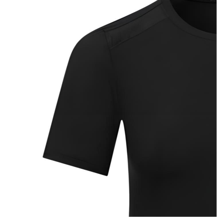 Under Armour Cool Mesh Logo Solid Loose Breathable Crew Neck Short Sleeve Regular T-Shirt Women T-Shirts Black 6007555-001