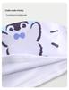 2026 Boys' Two-Piece Swimsuit, Ages 2-6, Cute Cartoon Design, Sun Protection, Quick Dry Swimwear.