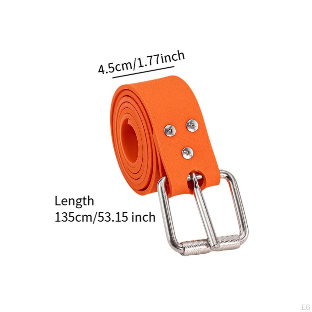 53,15 tum långt dykviktsbälte för sportdykning och fridykning