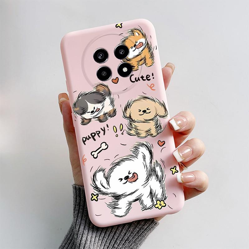 Case For Oppo Realme 13 Pro Funda Cute Cartoon Cat Dog Fox Silicone Soft Back Cover For Realme 13 Pro Plus 13pro 5G Phone Cases