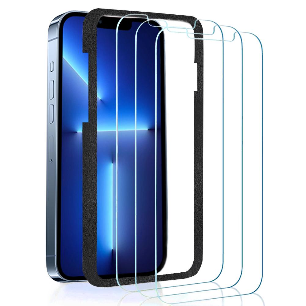 Screen Protector(3pcs) Compatible with iP13/13 Pro Series Tempered Glass Film w/9H
