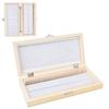 Specimens Slide Box Biology Glass Prepared Microscope Slides Specimens Wooden Slide Storage Box Case Microscope Slide Box