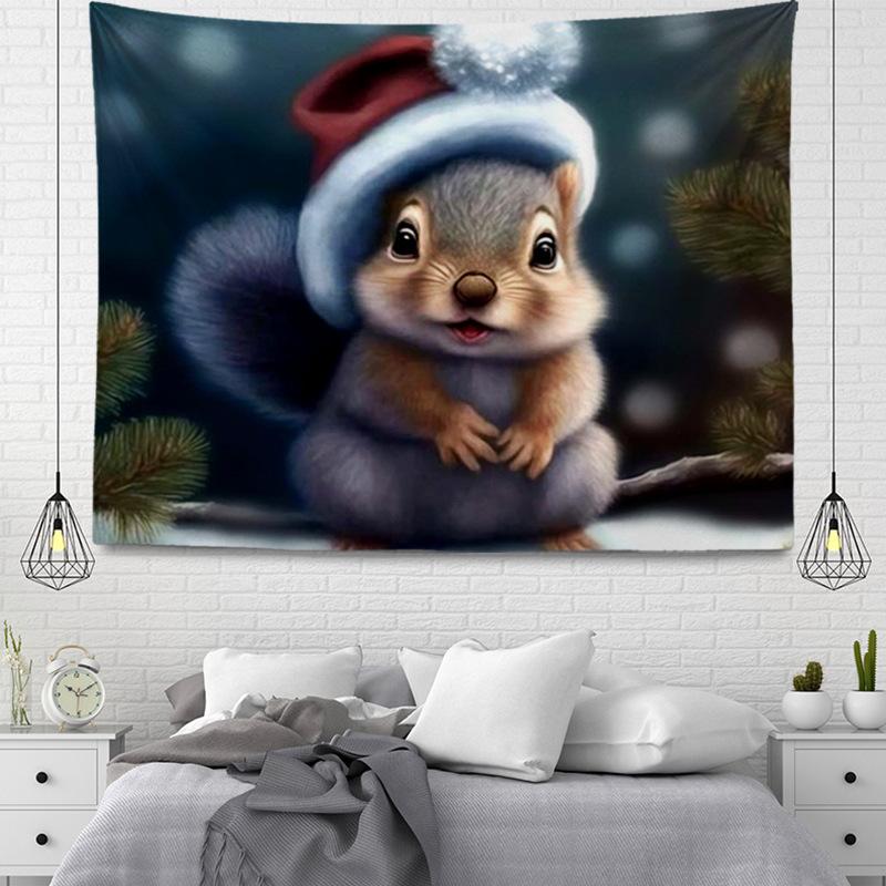 Weihnachtsserie zum Aufhängen, Stoffteppich