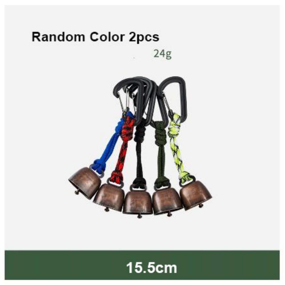 2pcs New Anti Loss Hiking Wind Chimes Bells Metal 9 Styles Retro Bells Japanese Wind Camping Bells Vintage Bell Decorations