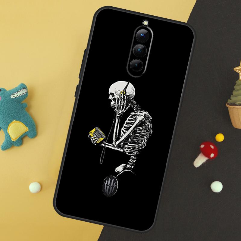 Aesthetics Skeleton Case For ZTE Nubia Red Magic 9 Pro Plus 8 8S Pro Plus 6S 7S 6 7 Pro 5S 6R 5G Cover Coque