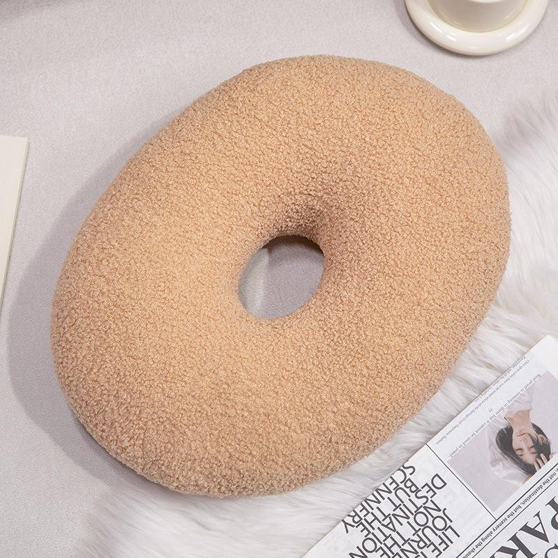 Nordic Style Cloud Donut Throw Pillow Plush Toy Ball Doll Home Sofa Pillow Cushion Doll