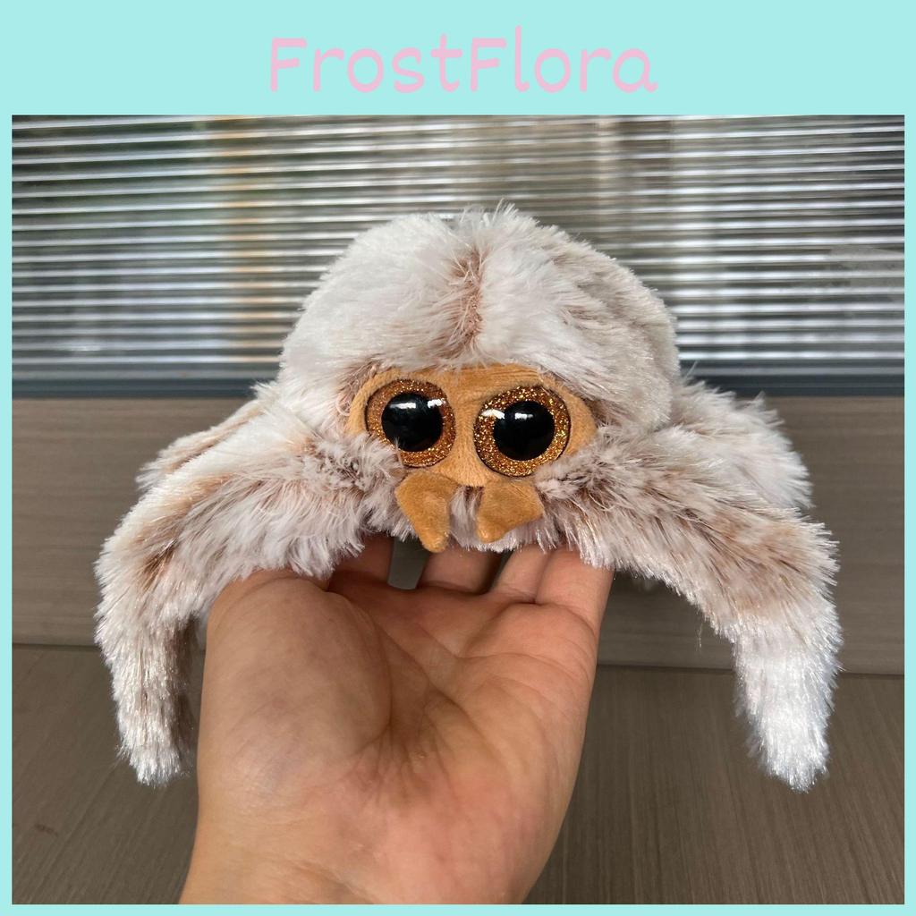 Cartoon Cute Big Eyed Spider Plush Toy Doll For Halloween Home Decoration