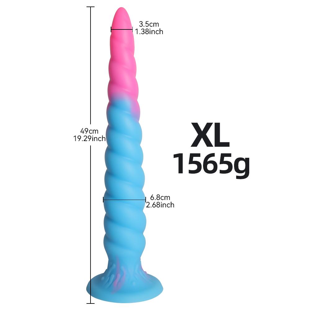 Super Long Huge Anal Plug Deeper Stimulation ButtPlug Dilator Ass Plug Vagina Massage Prostate G-spot Stimulator Adult Men Women Vaginal Sex Toy