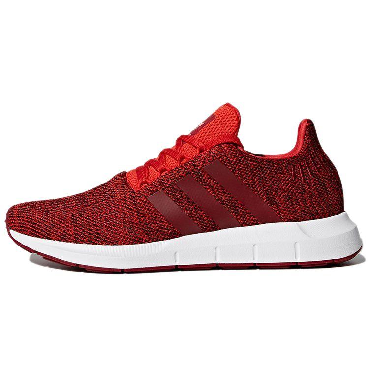 

Adidas Swift Run Red Мужские кроссовки студенческо-бордовые белые CG4117