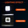 Angel Eye LED Fog Lamp Square Or Round Headlight for Auto Motor Vehicles And Electric Scooters Arctic 12-24V, Arctic V3+, Lenses