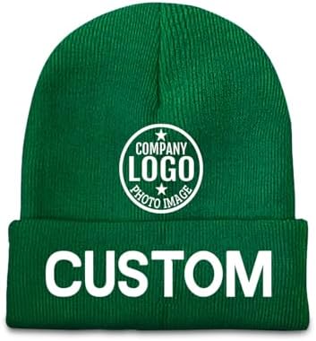 Custom Unisex Beanies with 3D Embroidery Personalized Logo Winter Hats-100% Acrylic Common Fabric