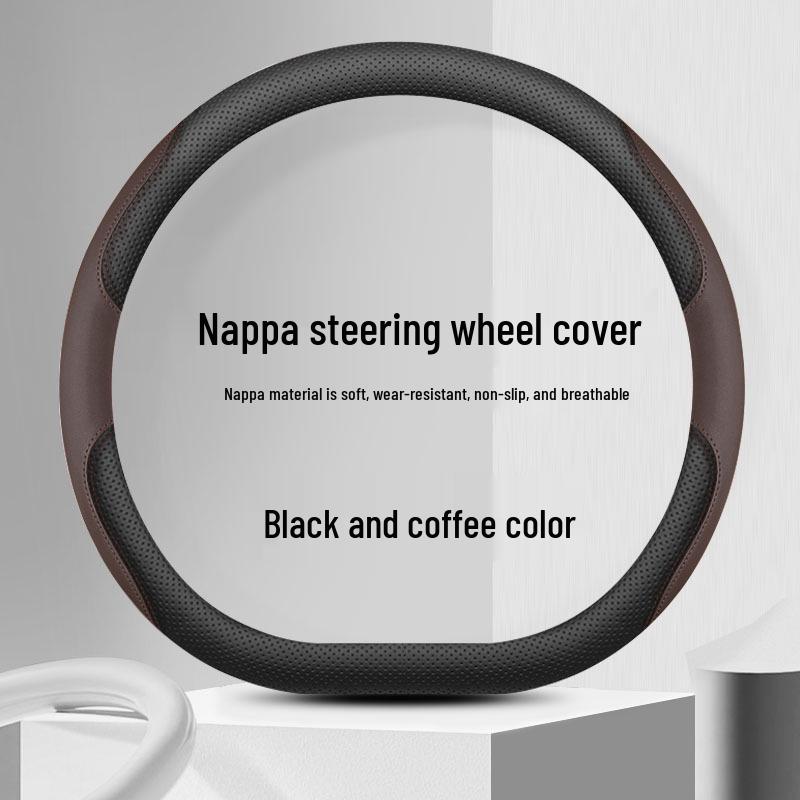 Ideal L8/L9/ONE Steering Wheel Cover: Original Car Color, New Energy Vehicle Interior Accessory.