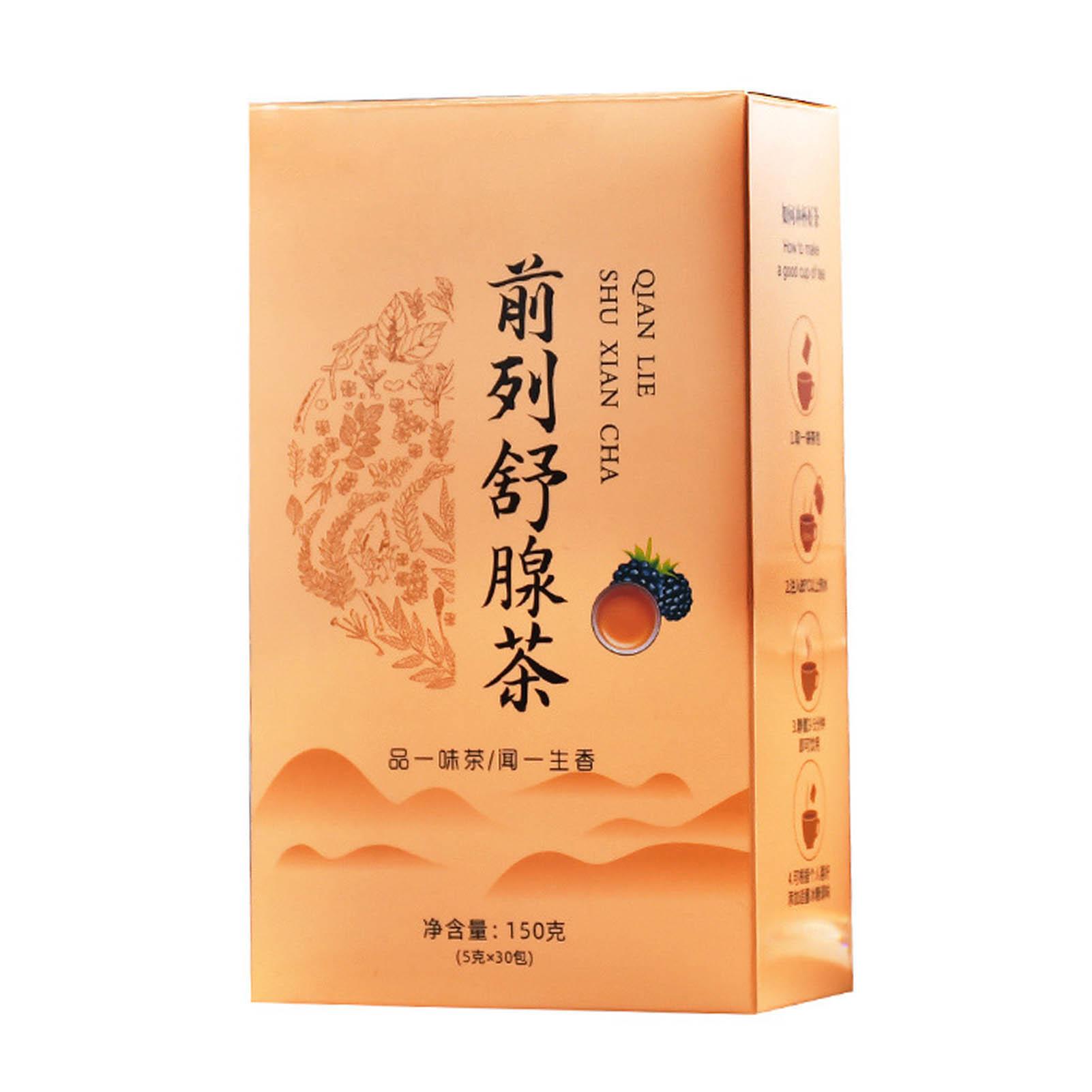 30 пакетиков 150 г чая для простаты индивидуальная упаковка портативный чай для здоровья простаты для мужчин мужской простатический