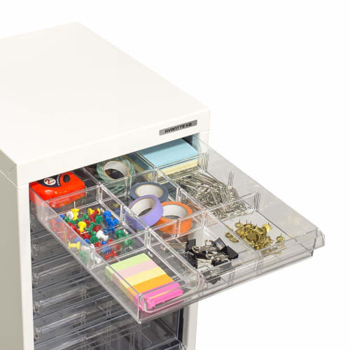 Nakabayashi Avante V2 Optional Divider for A4 Vertical Drawer Shallow Type AW-22S Transparent